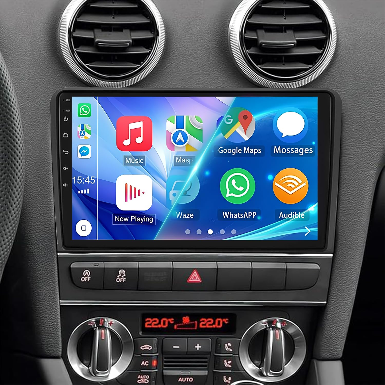 Audi A3 (8P) 2003-2012 Apple Carplay en Android Auto