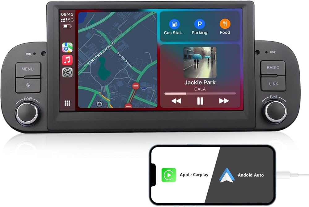 Carplay / Android Auto Fiat Panda 2013-2020 - Linux