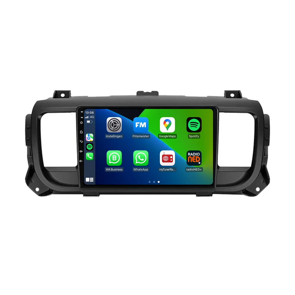 Apple CarPlay / Android Auto Peugeot Expert - Opel Vivaro - Toyota Proace - Citroën Jumpy - 2016+