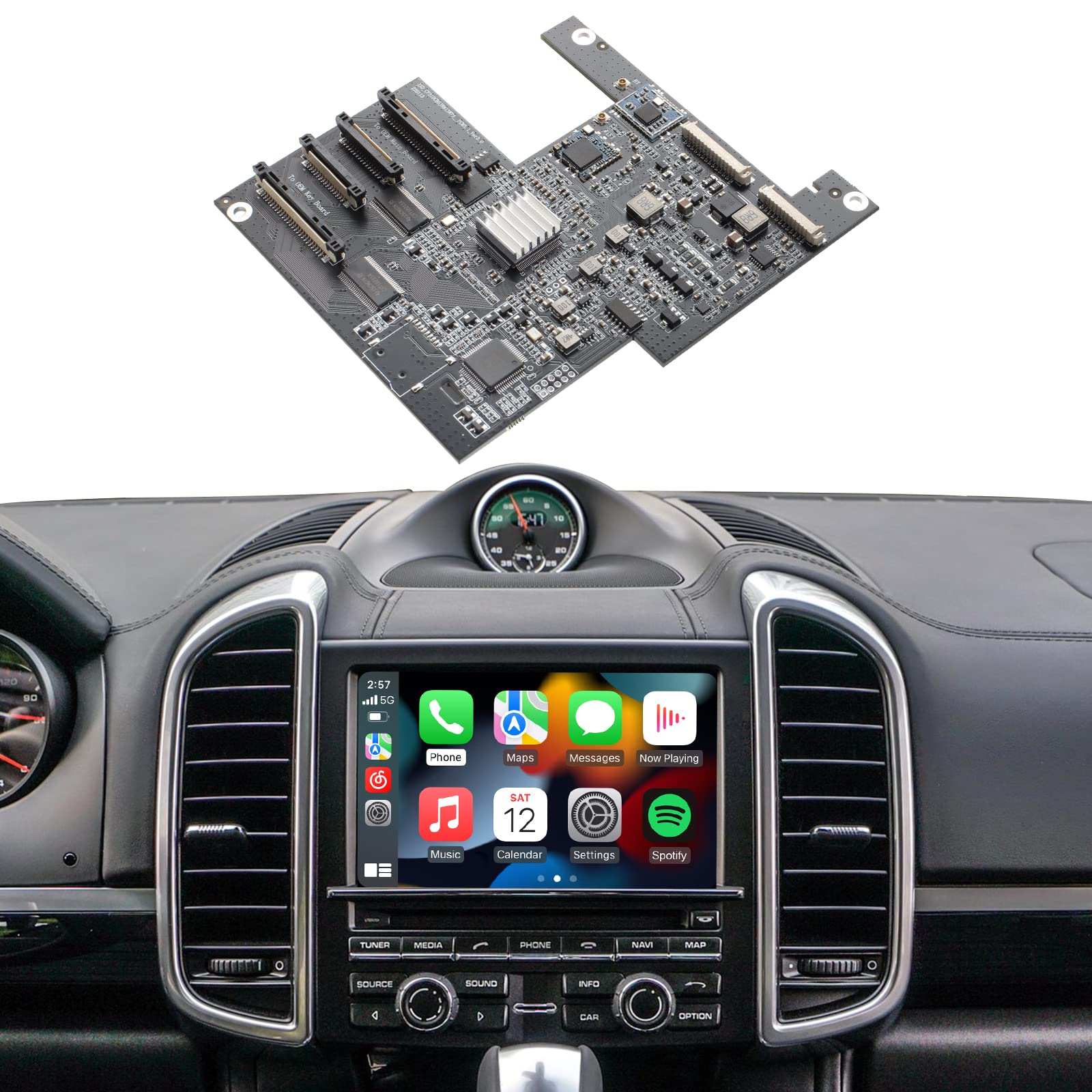 Porsche PCM 3.1 (2010-2016) Wireless Apple Carplay & Android Auto Retrofit (Cayenne, Cayman, Panamera, Macan, 911)